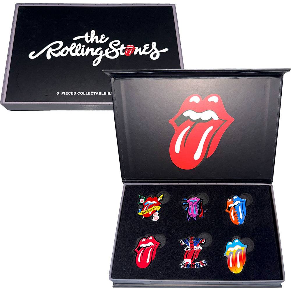 The Rolling Stones - Tongues Evolution 1 Pin - Multicolours
